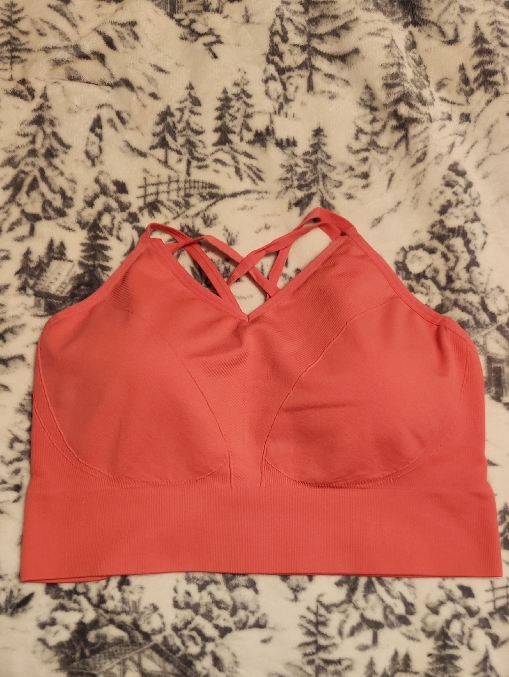 NWOT Soma Longline Strappy Sports Bra